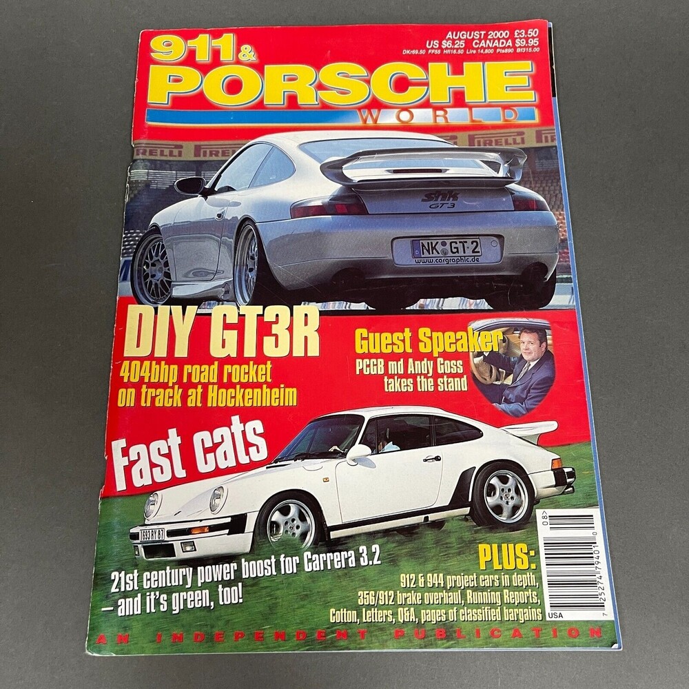 911 &‎ Porsche World Magazine August 2000
